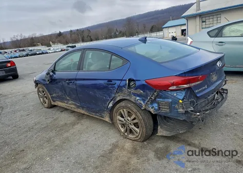 2018 Hyundai Elantra Sel from USA, damaged, VIN 5NPD84LF2JH299979